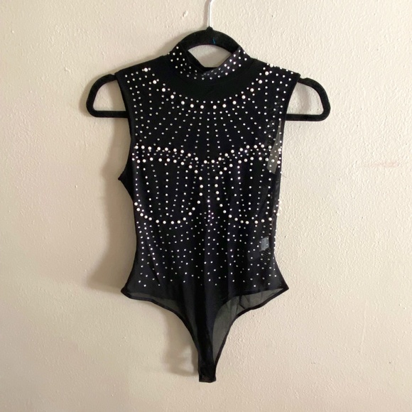 Blashe Diamond/Pearl Body Suit - Picture 1 of 3